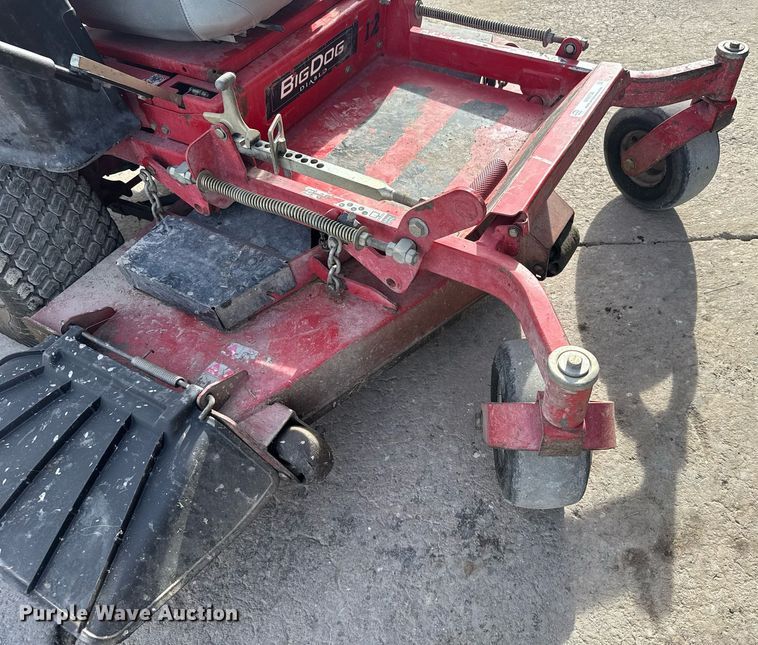 image for item NN9738 2012 Big Dog 931402 ZTR lawn mower