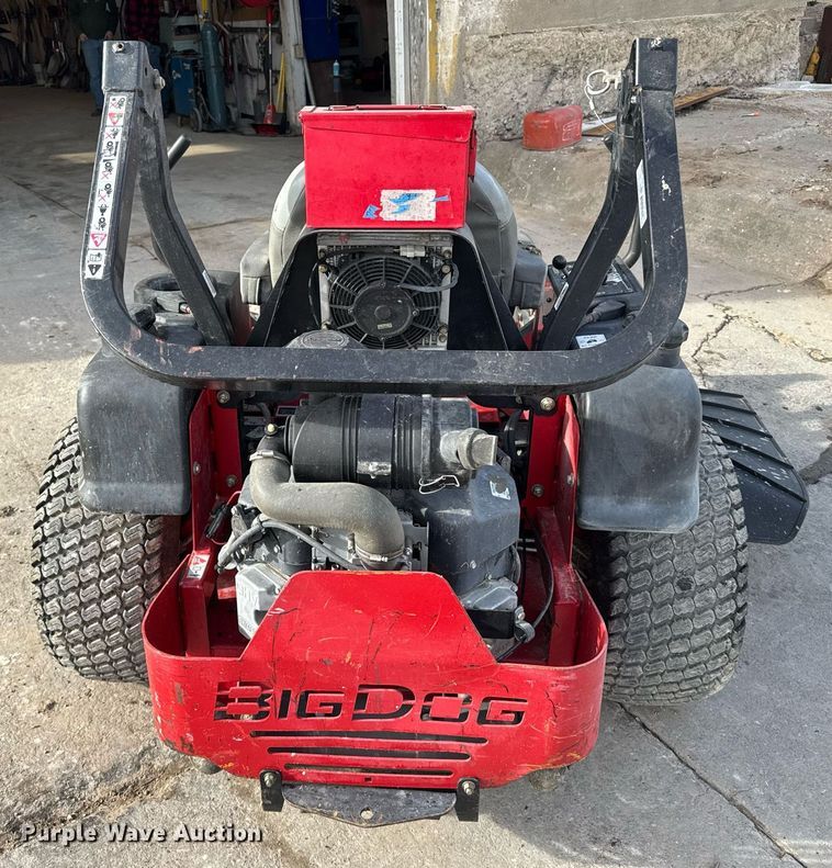 image for item NN9738 2012 Big Dog 931402 ZTR lawn mower