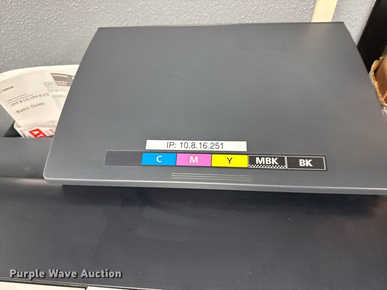 image for item NN9741 Cannon iPF825 plotter printer