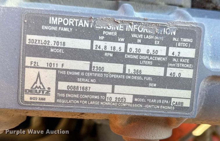 image for item NN9744 2004 Hamm HD10 double drum vibratory roller