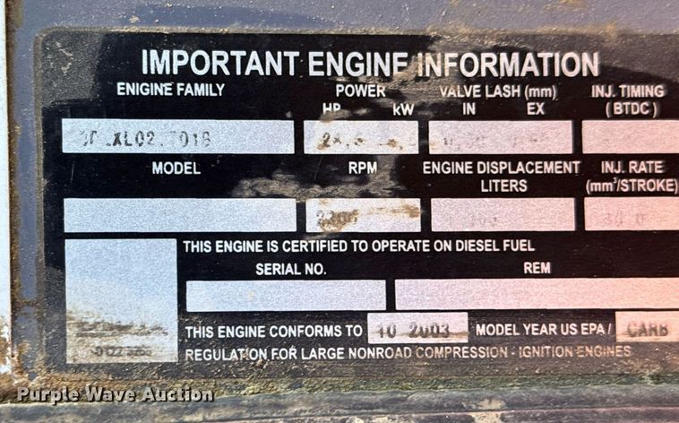 image for item NN9744 2004 Hamm HD10 double drum vibratory roller