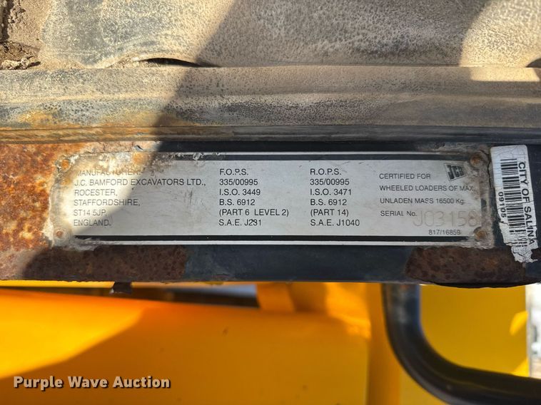 image for item NN9745 JCB wheel loader