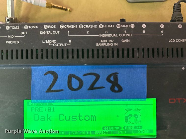 image for item NO9592 Yamaha DTXT3 drum set