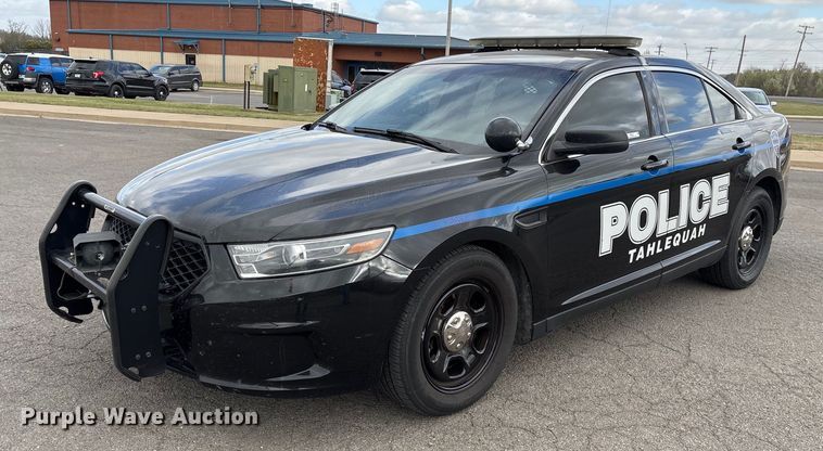 image for item OB9527 2018 Ford Taurus Police Interceptor 