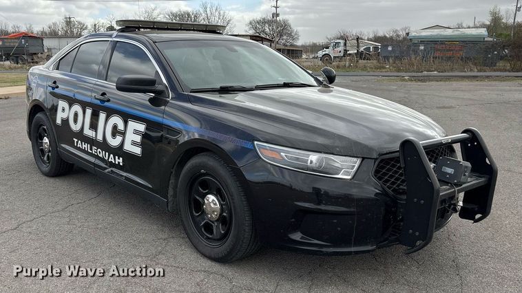 image for item OB9527 2018 Ford Taurus Police Interceptor 