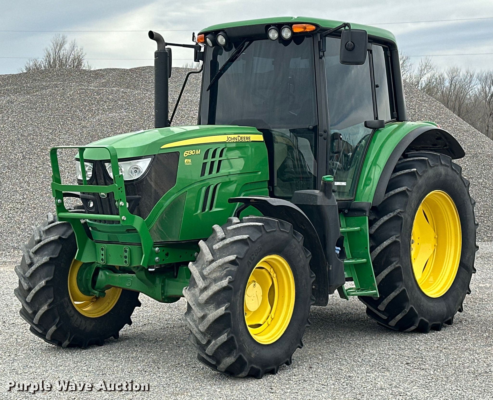 2020 John Deere 6130M MFWD tractor in Carnegie, OK | Item