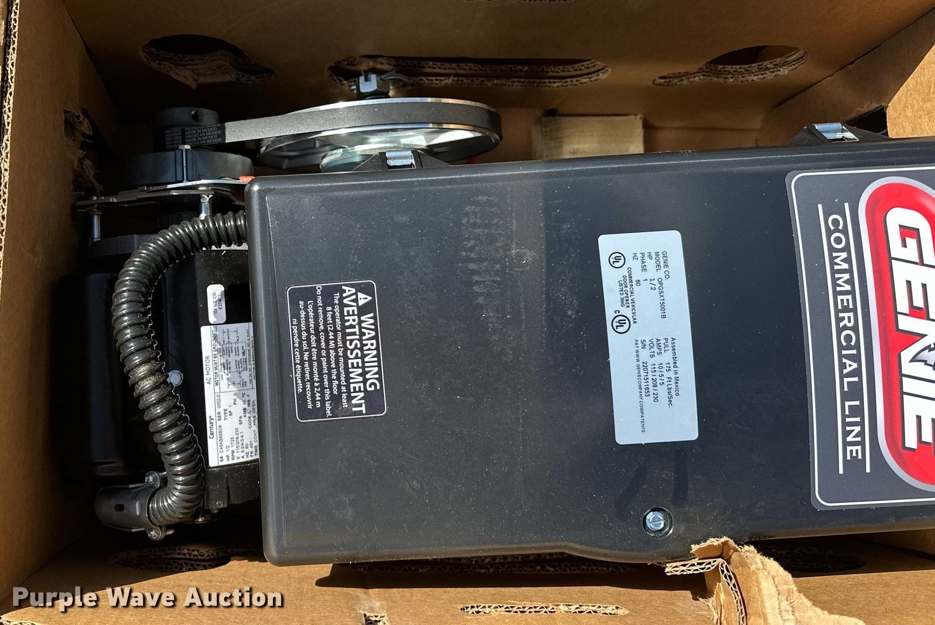 3) Genie OPGSXT5001B garage door openers in Edmond, OK | Item