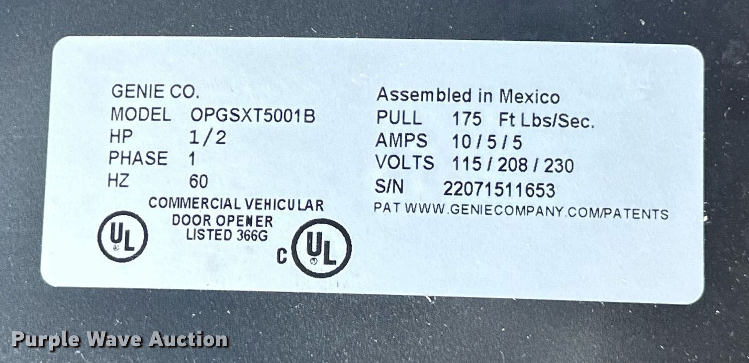 3) Genie OPGSXT5001B garage door openers in Edmond, OK | Item