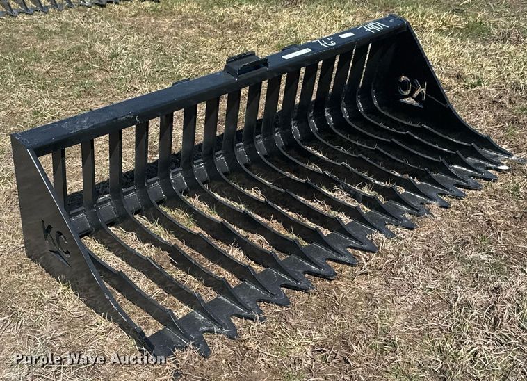 image for item DO0678 KC QT-SB-H76-V3 skid steer rock bucket