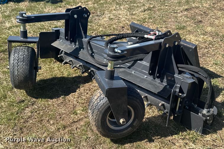 image for item DO0682 2024 LandHonor PR-12-72W skid steer power rake