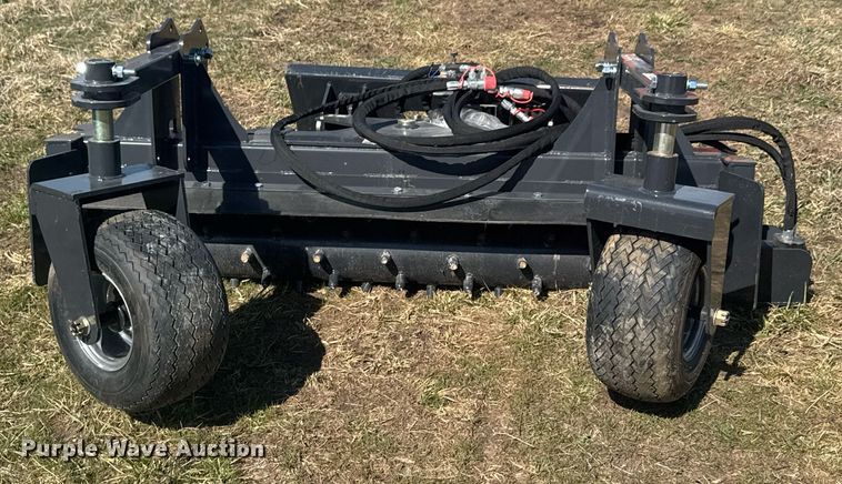 image for item DO0682 2024 LandHonor PR-12-72W skid steer power rake