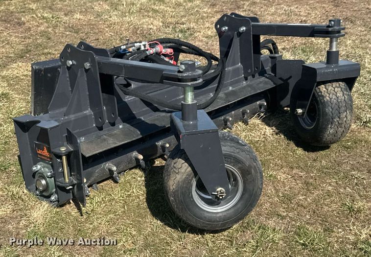 image for item DO0682 2024 LandHonor PR-12-72W skid steer power rake