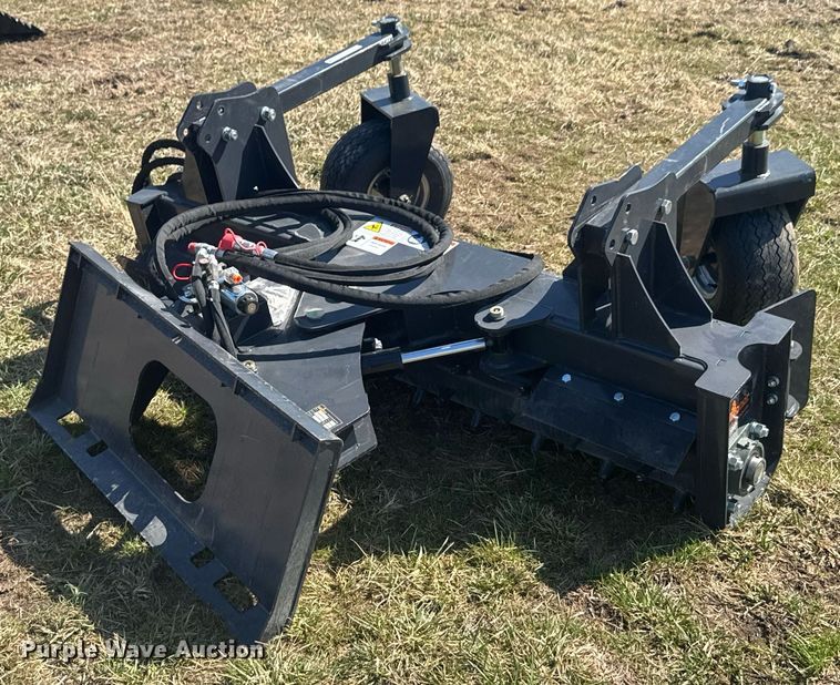 image for item DO0682 2024 LandHonor PR-12-72W skid steer power rake