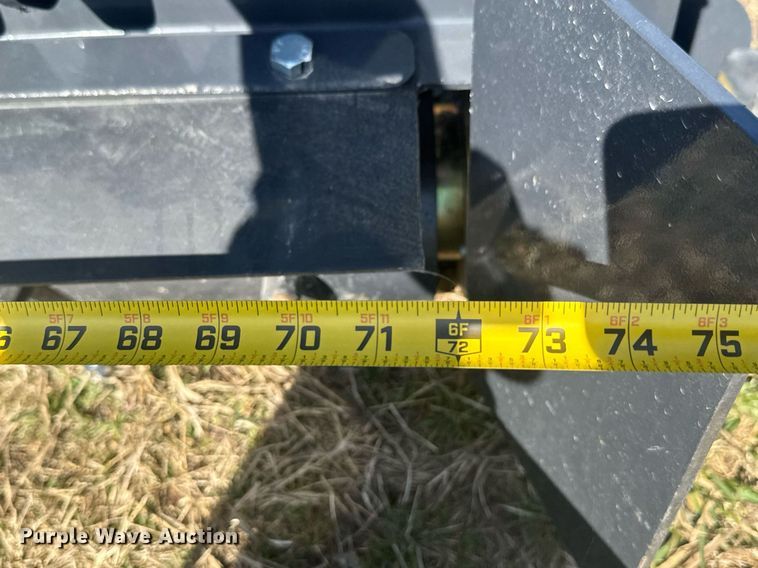 image for item DO0682 2024 LandHonor PR-12-72W skid steer power rake