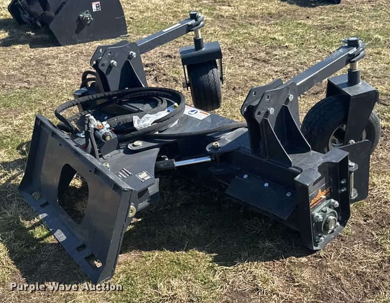 image for item DO0684 2024 LandHonor PR-12-72W skid steer power rake