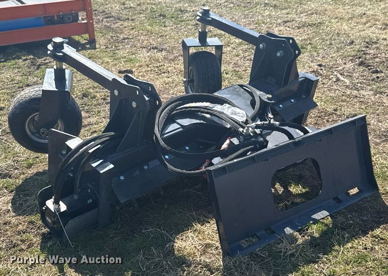 image for item DO0684 2024 LandHonor PR-12-72W skid steer power rake