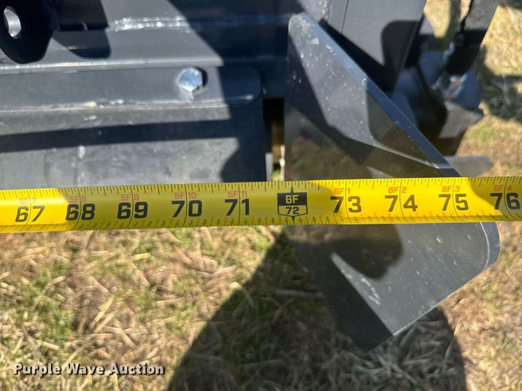 image for item DO0684 2024 LandHonor PR-12-72W skid steer power rake