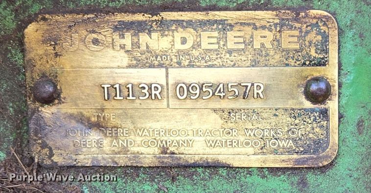 image for item DP6233 1966 John Deere 3020 tractor