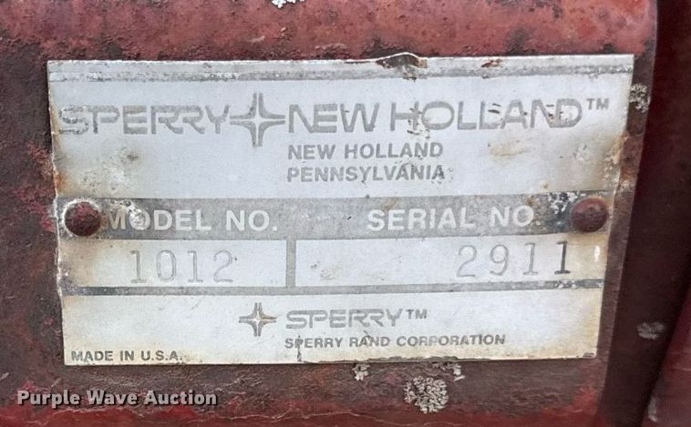 image for item DQ6499 New Holland Stackliner 1012 bale stacker