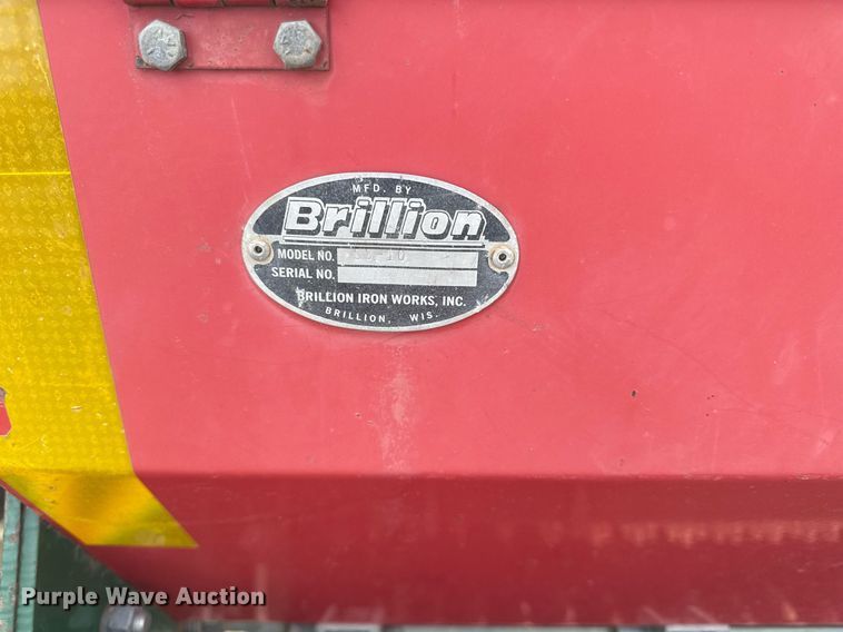 image for item DQ6507 Brillion SS10 grain drill