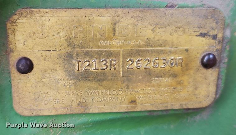 image for item DT7658 1972 John Deere 4020 tractor