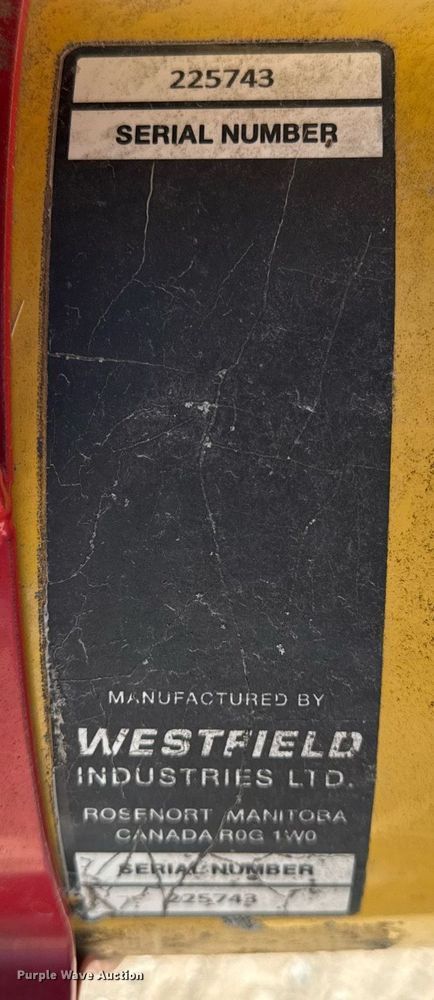 image for item DU3378 Westfield WR100-31 auger