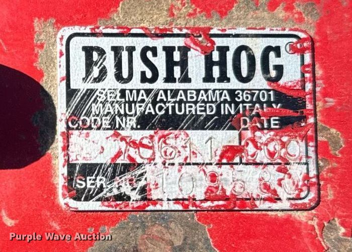 image for item DU3379 Bush Hog 2615L batwing rotary mower