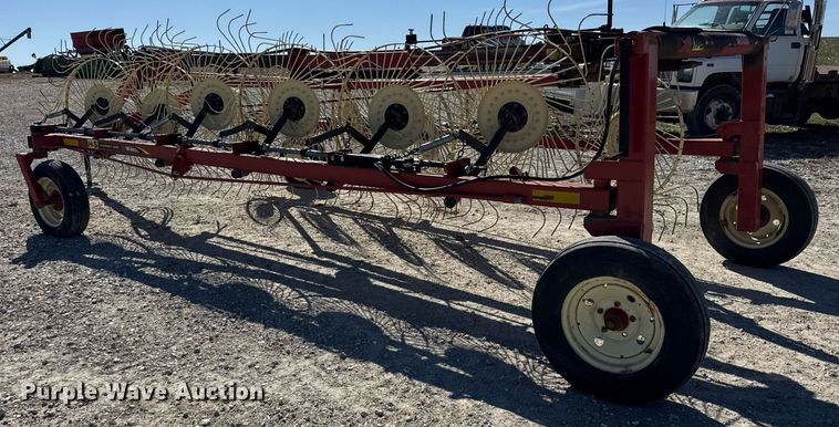 image for item DU3380 H&S 12WHL  high capacity hay rake