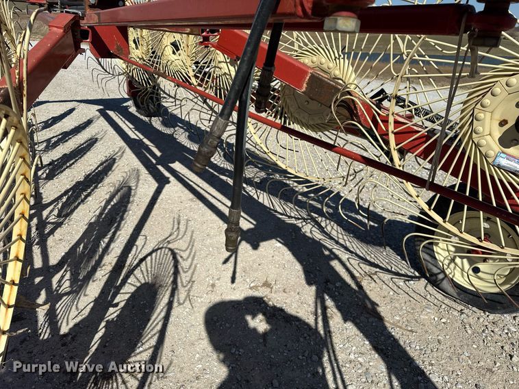 image for item DU3380 H&S 12WHL  high capacity hay rake