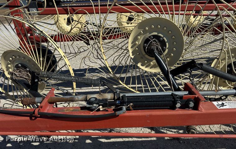 image for item DU3380 H&S 12WHL  high capacity hay rake