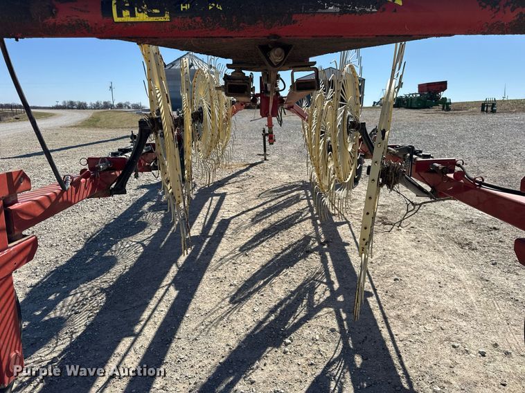image for item DU3380 H&S 12WHL  high capacity hay rake