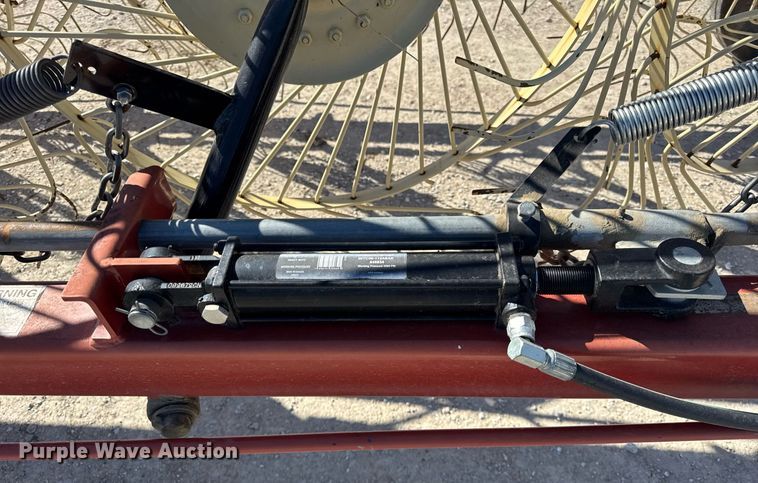 image for item DU3380 H&S 12WHL  high capacity hay rake