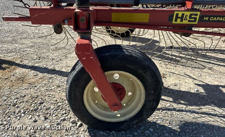 image for item DU3380 H&S 12WHL  high capacity hay rake