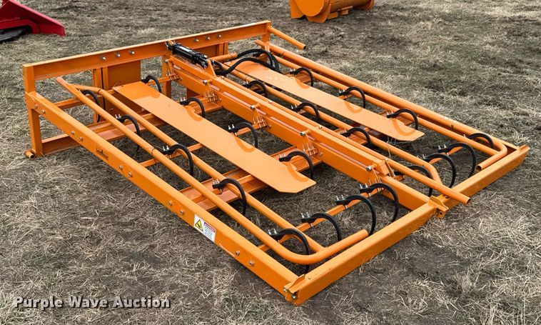 image for item DU9698 2024 LandHonor HAG-12-24Q skid steer bale grabber