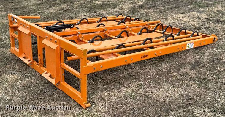 image for item DU9698 2024 LandHonor HAG-12-24Q skid steer bale grabber