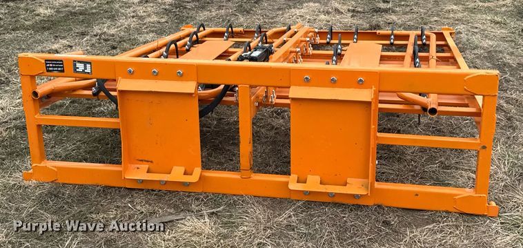 image for item DU9698 2024 LandHonor HAG-12-24Q skid steer bale grabber