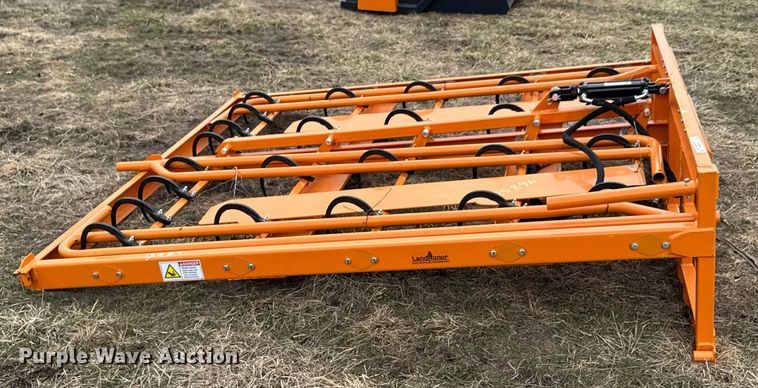 image for item DU9698 2024 LandHonor HAG-12-24Q skid steer bale grabber