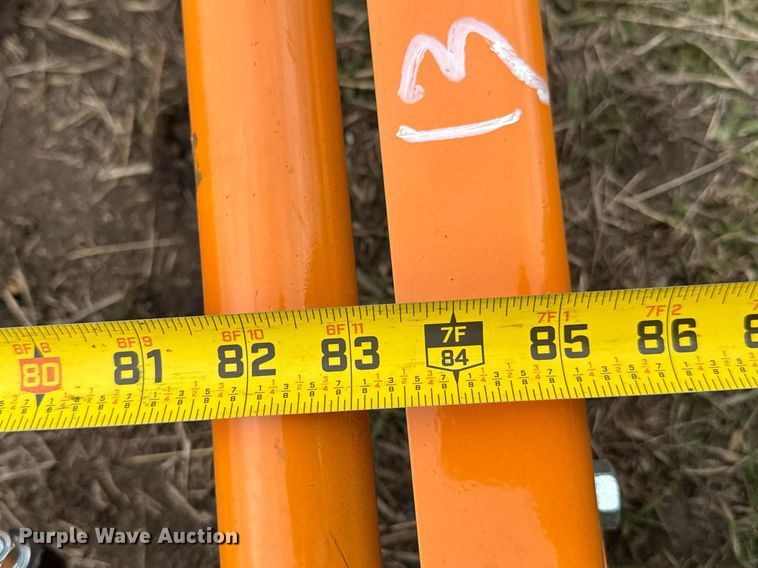 image for item DU9698 2024 LandHonor HAG-12-24Q skid steer bale grabber