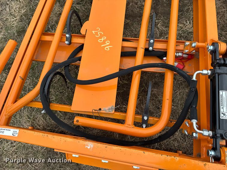 image for item DU9698 2024 LandHonor HAG-12-24Q skid steer bale grabber