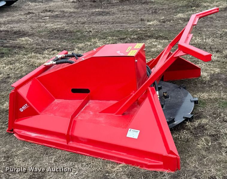 image for item DU9705 2024 TopCat SSDFM60 skid steer mulcher