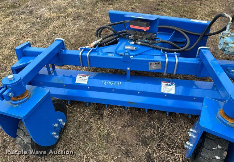 image for item DU9706 2023 TopCat SSSCR72 skid steer tiller