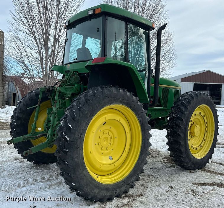 image for item DV0643 1996 John Deere 7400 MFWD tractor