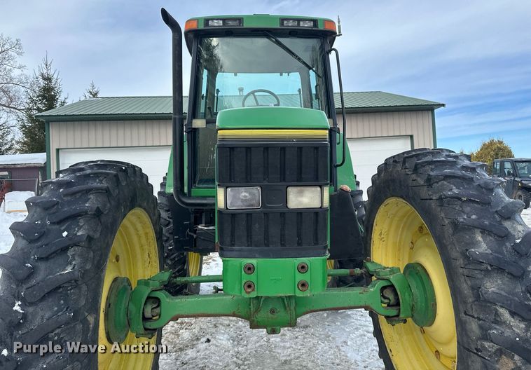 image for item DV0643 1996 John Deere 7400 MFWD tractor