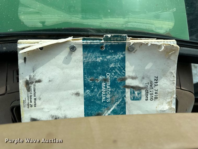 image for item DV0643 1996 John Deere 7400 MFWD tractor