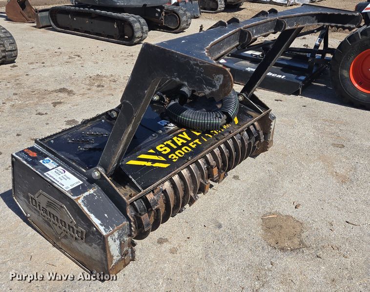 image for item DV1352 Diamond Mowers skid steer mulcher