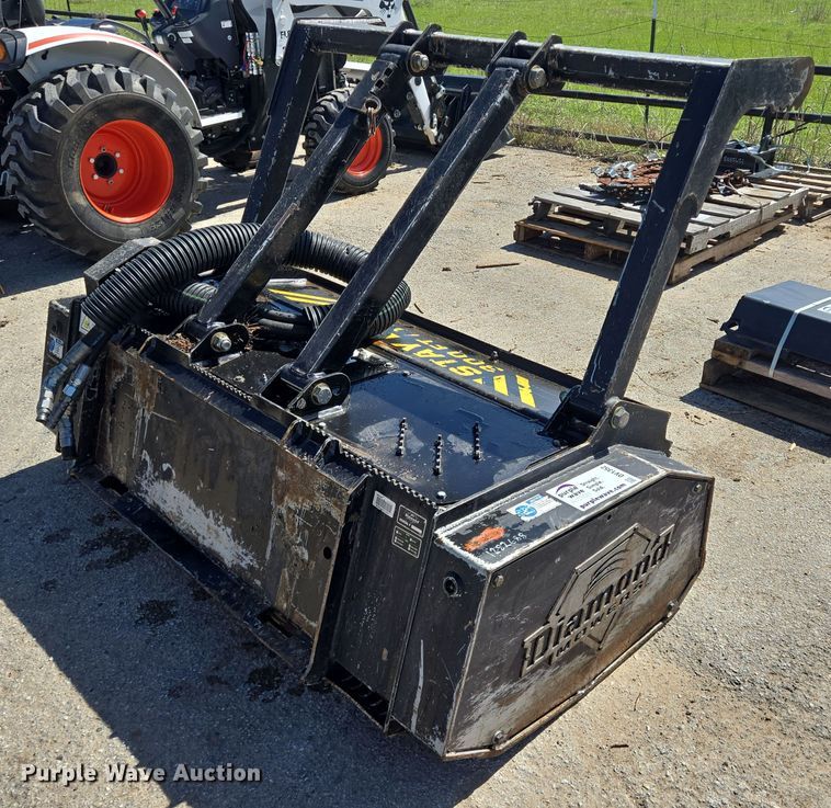 image for item DV1352 Diamond Mowers skid steer mulcher