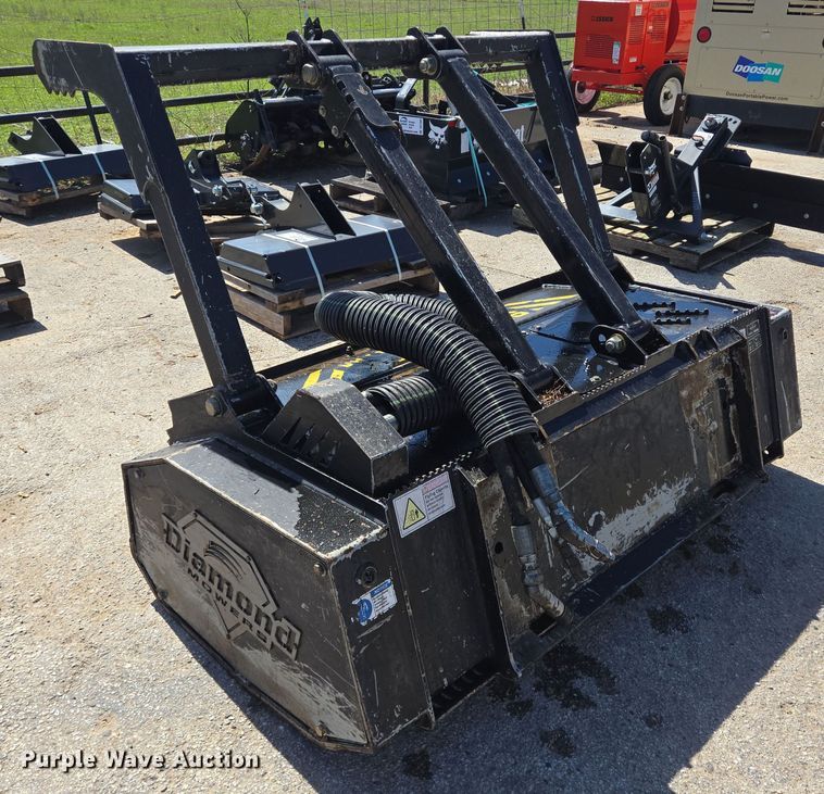 image for item DV1352 Diamond Mowers skid steer mulcher