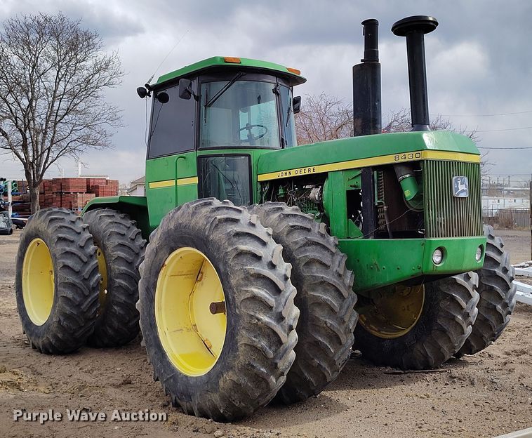 image for item DV6696 1978 John Deere 8430 4WD tractor