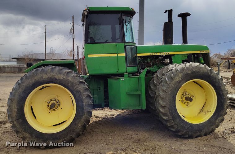image for item DV6696 1978 John Deere 8430 4WD tractor