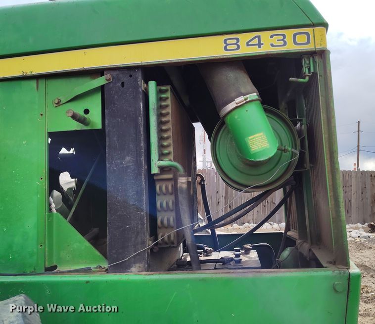 image for item DV6696 1978 John Deere 8430 4WD tractor